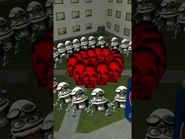 POV RED SELENE AND CRAZY FROG GMOD #garrysmod #millionairegarry