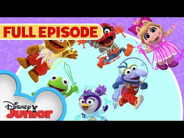 Sir Kermit the Brave  / Animal Fly Airplane ️ | Full Episode | Muppet Babies | @disneyjr