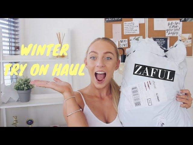 ZAFUL AUTUMN/WINTER CLOTHING TRY ON HAUL | Ellie Kate