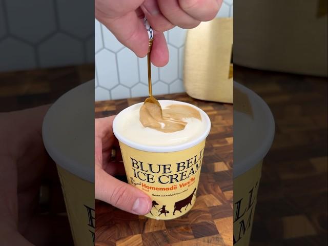 Ice Cream Coffee Hack ️ #shorts