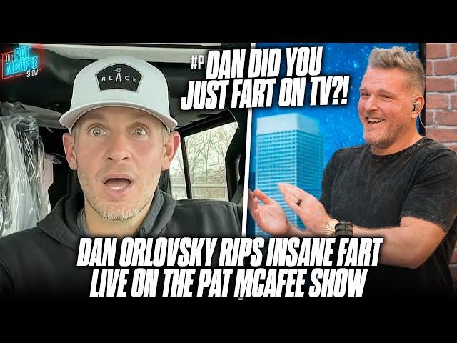 Dan Orlovsky Rips Massive Fart, Throws The Pat McAfee Show Into Chaos