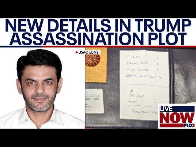 Trump assassination plot foiled, suspect has ties to Iran | LiveNOW from FOX