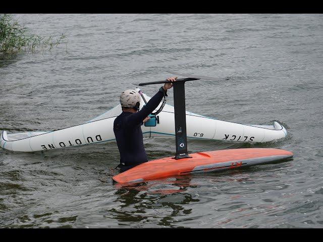 KT Ginxu Dragonfly 2 Pro Carbon - First Sessions - Wing Club Lindow - Berlin Brandenburg Gudelacksee