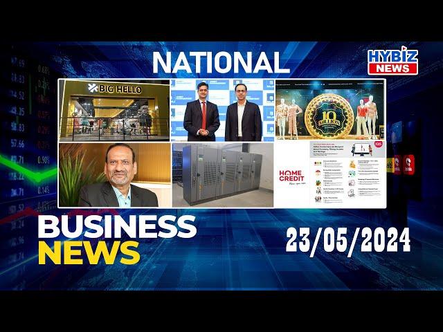 National Business NEWS | Mega Hyderabad Splash | Bajaj Finance | Great Indian Wallet  | Hybiz tv