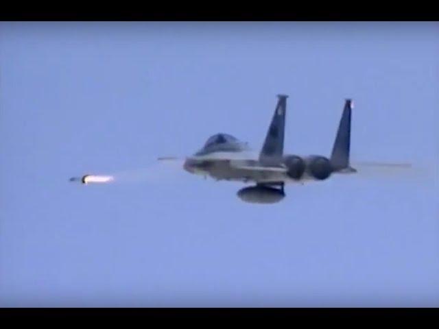 U.S. Air Force F-15 Bomb Drop