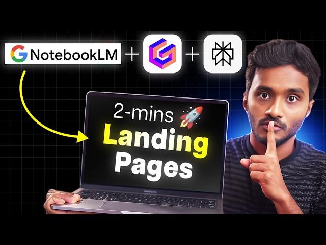 Create Stunning Landing Pages in 2 Minutes Using AI! (for FREE)