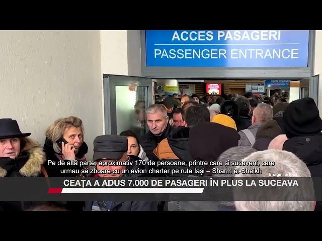 Ceața a adus 7.000 de pasageri în plus la Suceava