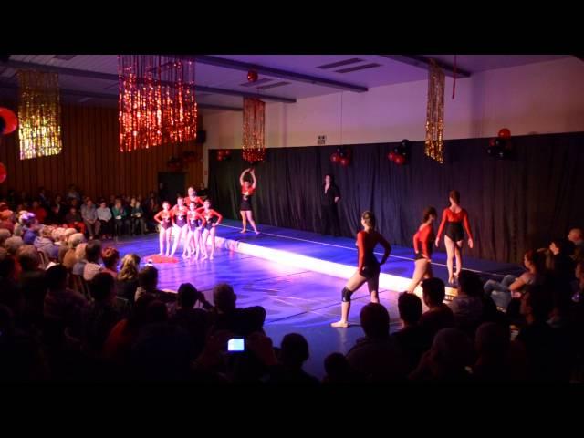 Turnfeest SJT Terhagen 2014 Tumbling Lady Marmalade