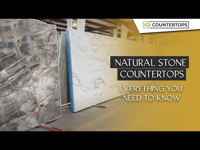 Natural Stone Countertops: Everything you need to know