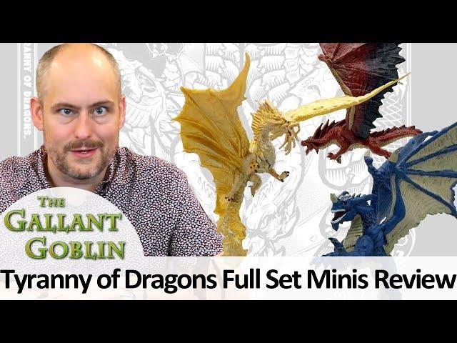 Tyranny of Dragons Minis Full Review - D&D Icons of the Realms