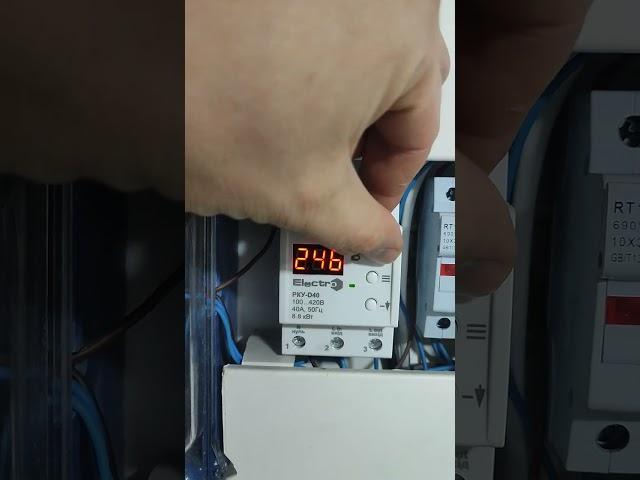 Огляд з Rozetka Реле контролю напруги ElectrO РКУ-D40 230В 40А (RKUD40)