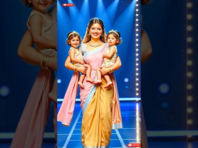 Magical Transformation of a Mother! ‍ #shorts#ai #magic