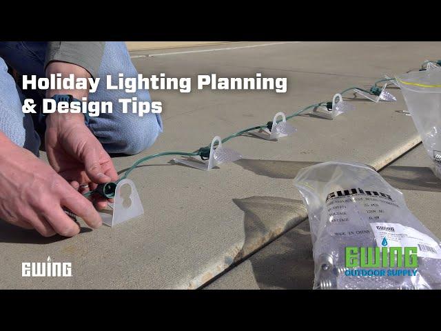 Holiday Lighting Planning & Design Tips