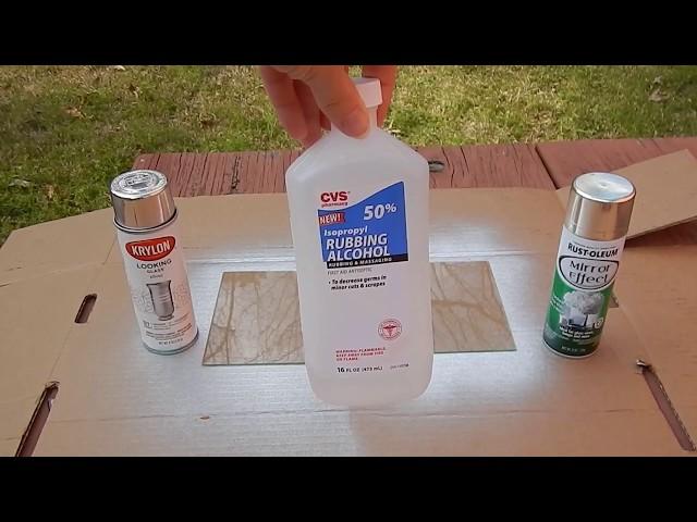 Krylon vs Rustoleum Mirror Spray Paint Comparison Follow-Up