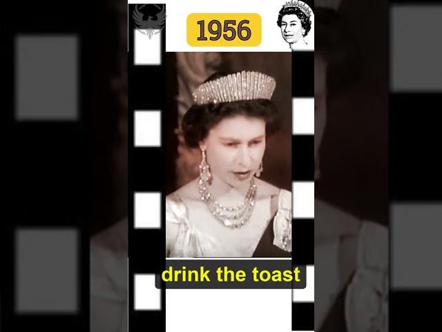 WATCH: 1956 Queen Toast for the Army - Simple and elegant! #shorts