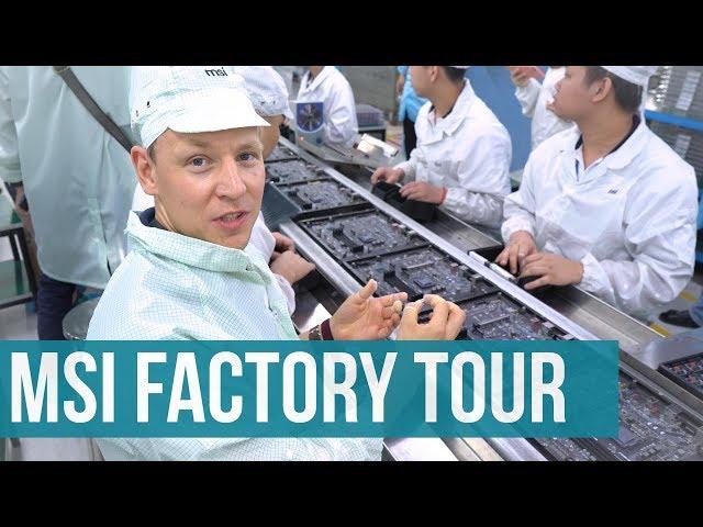 MSI Factory Tour: Zusammenbau von NVIDIA RTX und Co. in Shenzhen