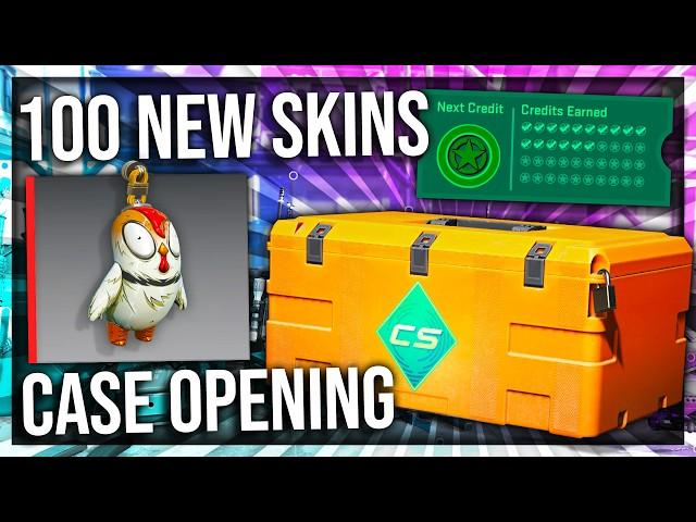 CS2 GALLERY CASE OPENING + ARMORY UPDATE (100 NEW SKINS)