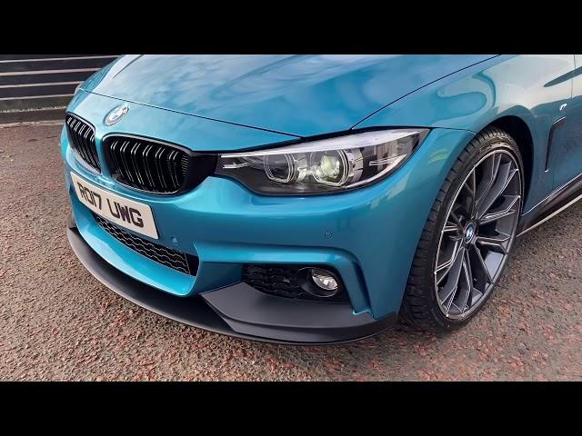 2017 BMW 420D M Sport Snapper Rocks Blue