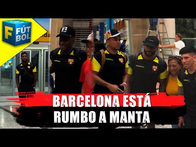 BARCELONA VIAJÓ A MANTA, SIN SU CAPITÁN l F DE FÚTBOL