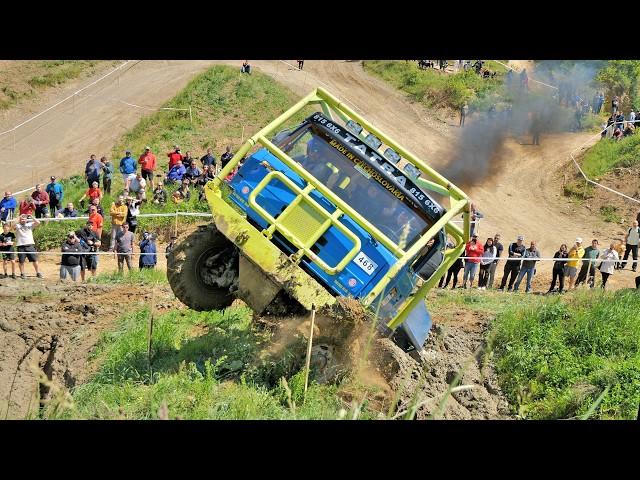 Off-Road On The Steep Slopes Trucks 6x6 Tatra 813, 6x6 Tatra 815 | Truck Trial - Mohelnice 2025