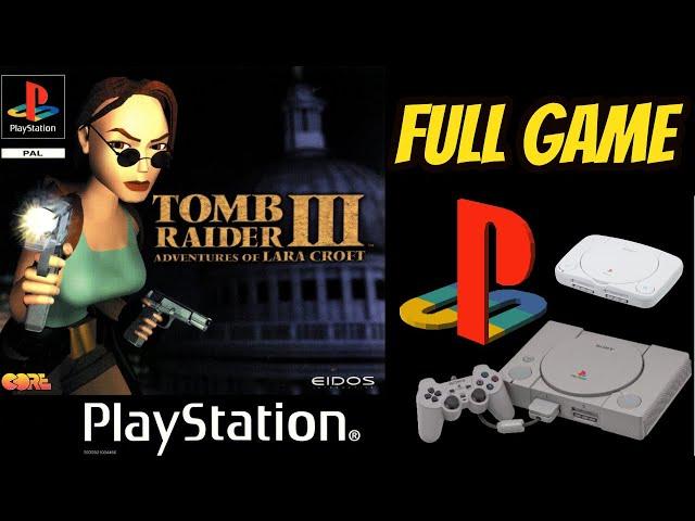 Tomb Raider 3: Adventures Of Lara Croft [PS1] 100% SECRETS Walkthrough Playthrough Longplay Full