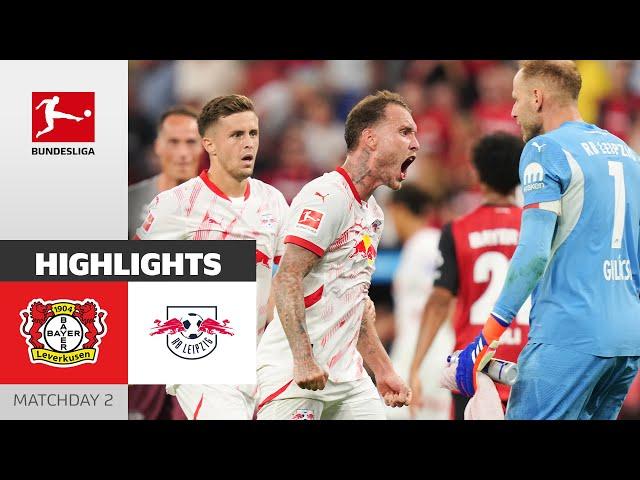 It Happened! Leipzig Beat The Champion! | Bayer Leverkusen - RB Leipzig 2-3 | Highlights | MD 2