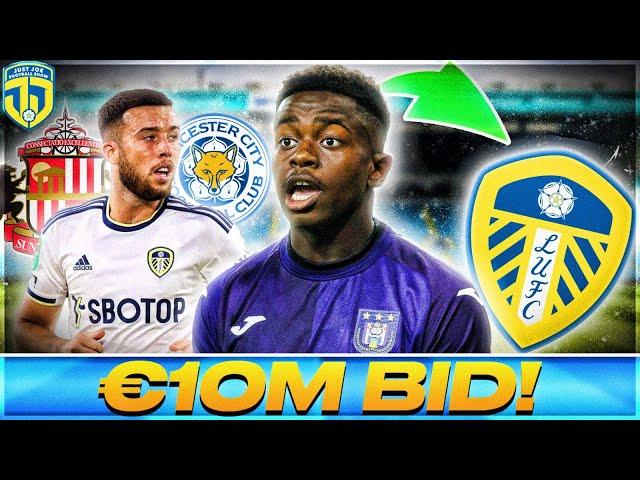Leeds United's BIG Transfer Moves: Noah Sadiki Bid & Sam Greenwood Exit Rumors!