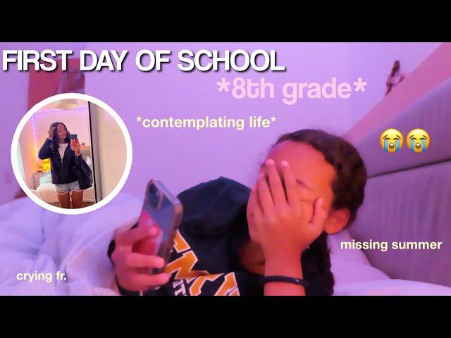 FIRST DAY OF SCHOOL GRWM *8th grade*