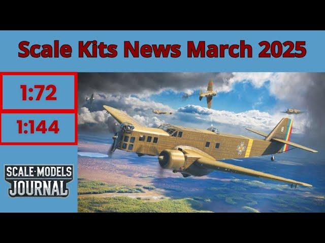 Scale Models News / Aviation 1:72,1:144- February/March 2025