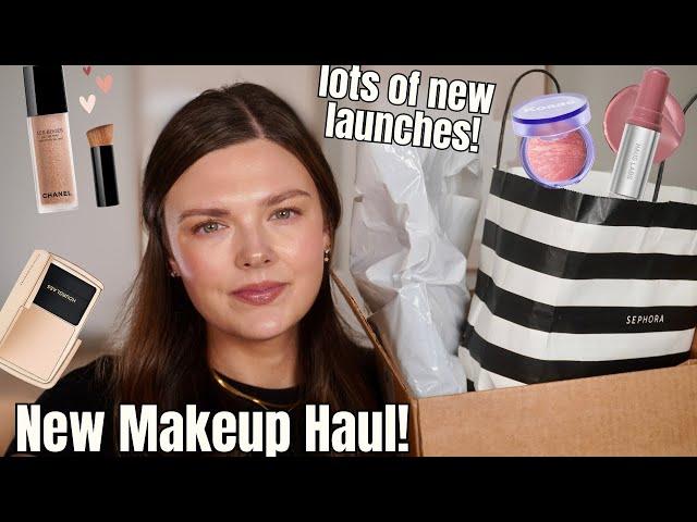 HUGE Sephora & Ulta New Makeup Haul & Try On