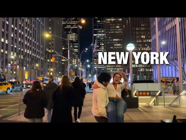 New York City LIVE Manhattan on Wednesday Evening (February 26, 2025)