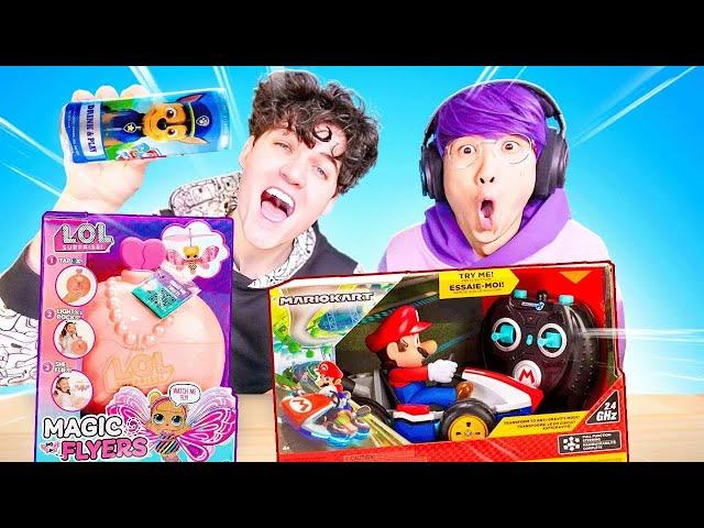 LANKYBOX TOY REVIEW: MARIO KART, MIRACULOUS LADYBUG, PAW PATROL, LOL SURPRISE!