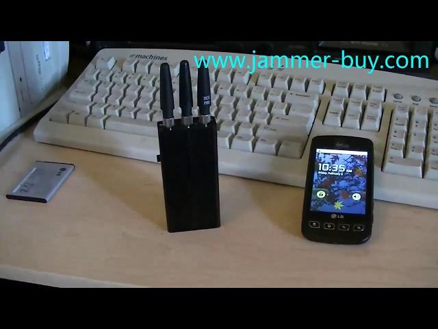 portable mini cell phone jammer