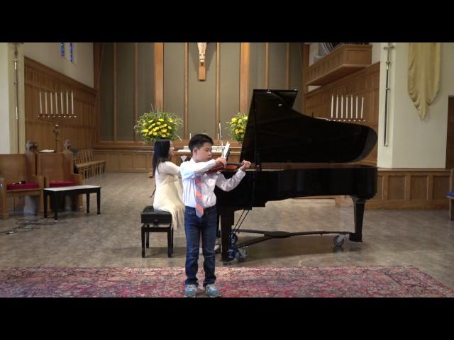 2017 Dennis N's Music Studio Summer Recital   - Kai C , Violin