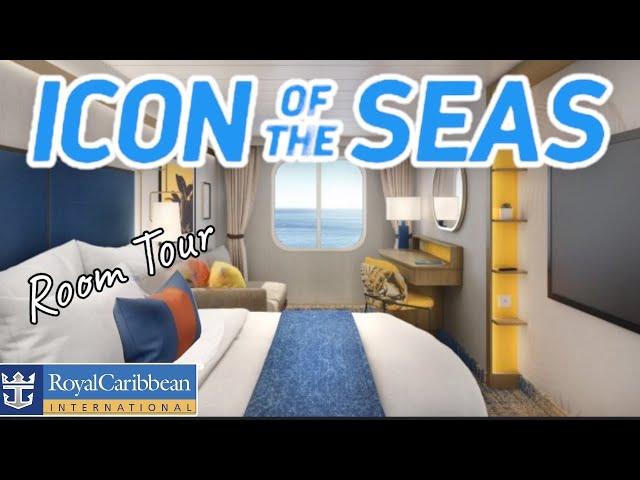 Ocean View Room Tour on Royal Caribbean Icon of The Seas  Deck 4