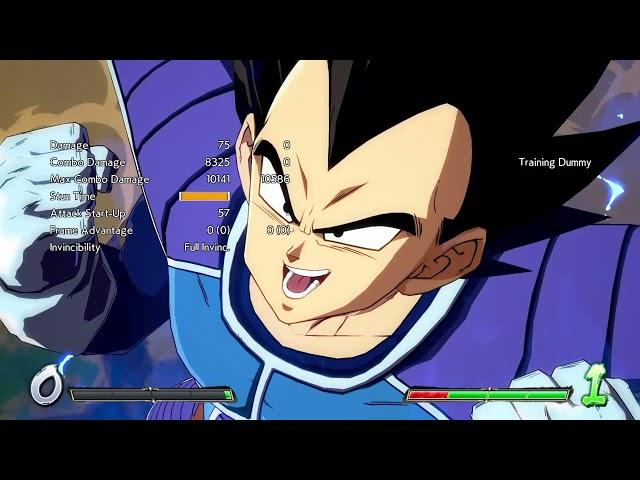 DBFZ - 0 BAR ROUND START BLUE GOKU BASE VEGETA PICCOLO T.O.D COMBO!!! 