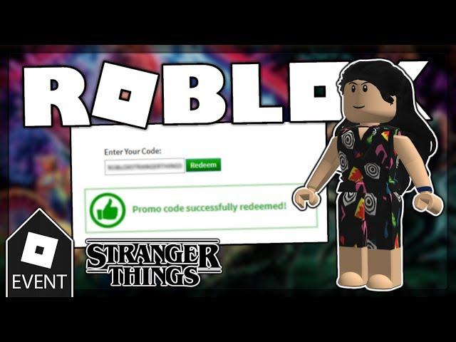 [EVENT] ROBLOX STRANGER THINGS ELEVEN'S MALL OUTFIT PROMO CODE 2019 [EXPIRED/INVALID]