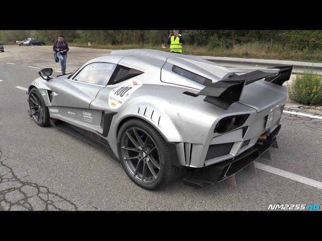 Mazzanti Evantra Millecavalli Prototype Twin Turbo V8 Sounds Like a BEAST!!