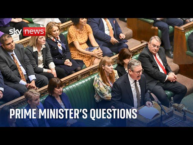 PMQs | Starmer faces new Tory leader in Prime Minister's Questions