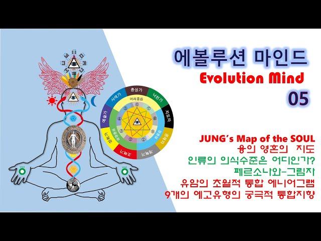에볼루션 마인드 5강 - 칼 융, 영혼의 지도/인류의 평균 자아의식수준은 아침의 태양/유암의 초월적 통합 에니어그램(9유형에고통합)
