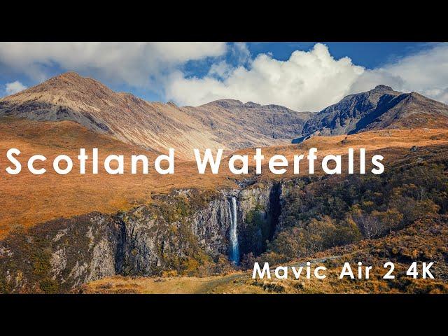 Waterfalls of Scotland - 4K - Mavic Air 2