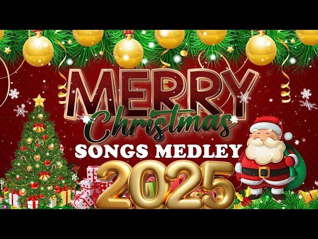 Disco Christmas Songs Remix 2025Nonstop Christmas Songs  Merry Christmas Medley Songs 2025