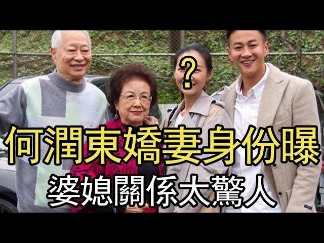 何潤東嬌妻藏了9年，結婚5年還不生真相太驚人，今婆媳關係曝光！#何潤東老婆 #風華絕代 #台灣富婆