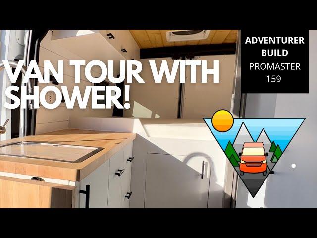 Vanture Customs | Build Tour with Full Shower!