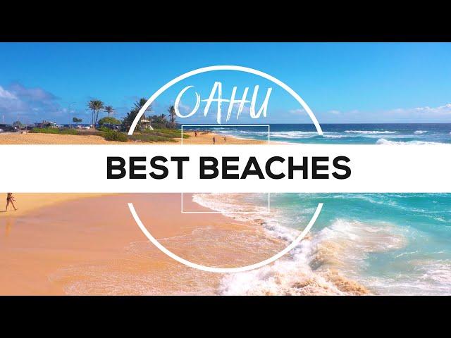 Oahu Best Beaches, Hawaii | 4K drone footage