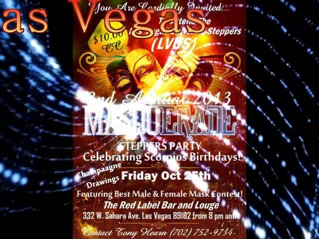 LVUS Steppers Masquerade Party 2013