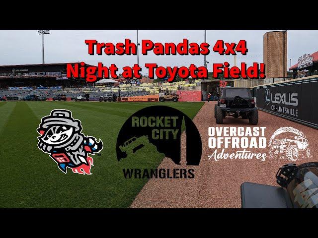 Rocket City Wranglers Goes to 4x4 Night at Toyota Field!