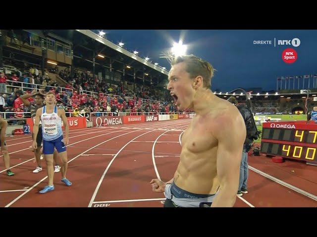 Karsten Warholm Obliterates World Record 400m Hurdles (46.70)