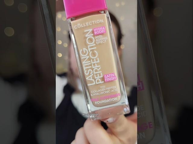 THIS FOUNDATION IS £6...RUN, DON'T WALK! ‍️ #foundation #makeupreview #drugstoremakeup