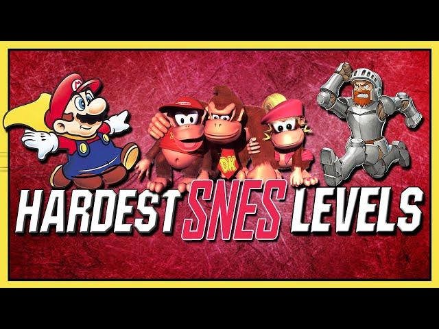 13 Hardest Super Nintendo Levels - SNESdrunk